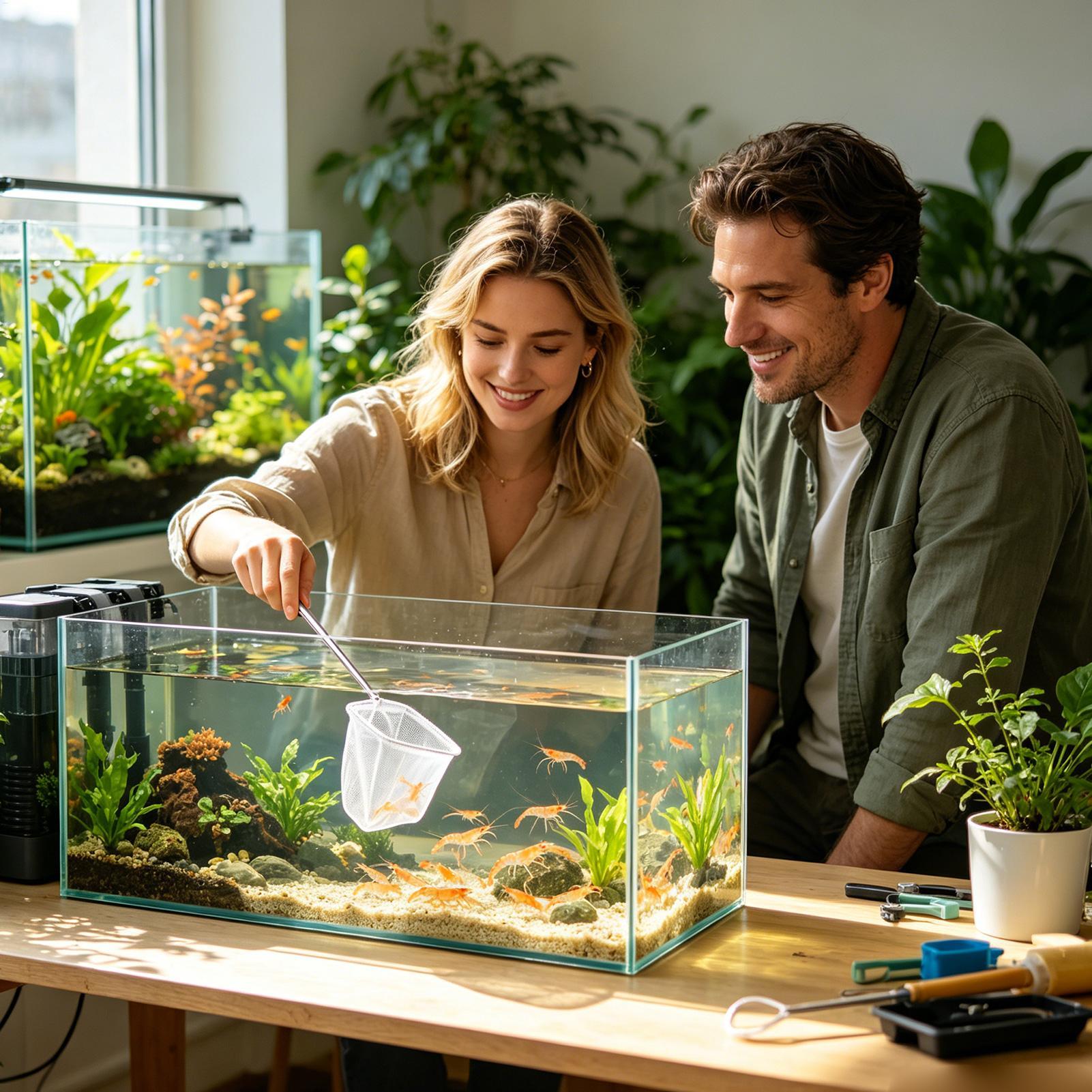 2pcs 작은 물고기 그물망 텔레스코픽 핸들 스테인레스 - Aquarium Marineland 리뷰 및 가격