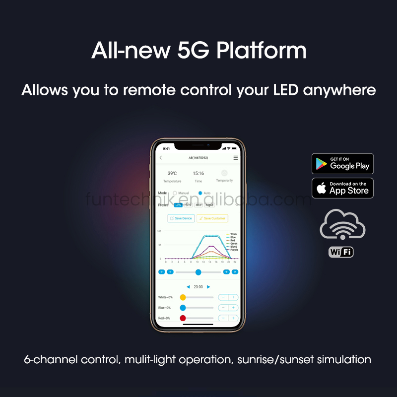 X30 블루+ 스마트 215W 풀 스펙트럼 WiFi 앱 - Aquarium Blue Marine Reef 리뷰 및 가격