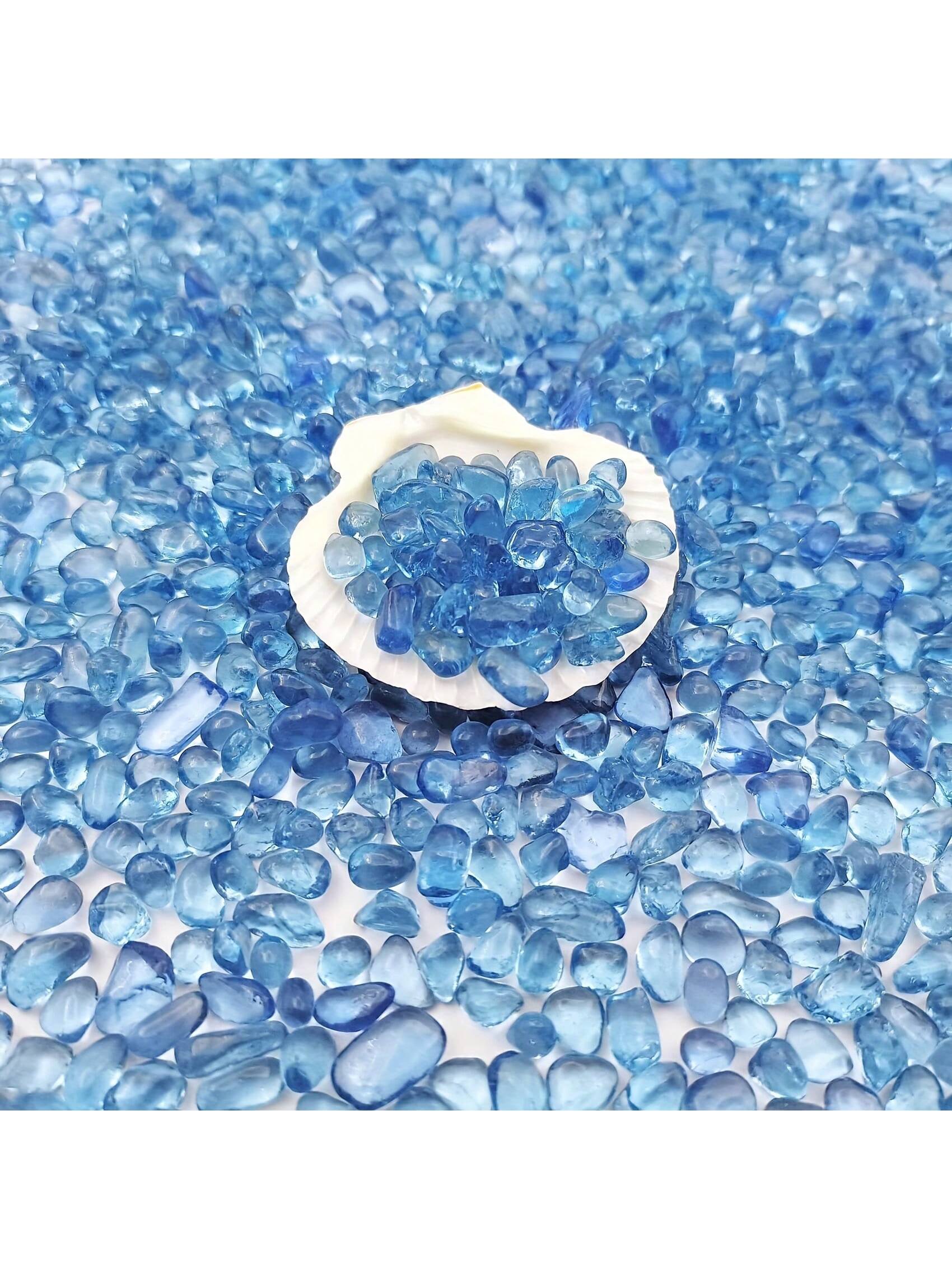 블루 글라스 자갈 3-4mm 수족관 장식용 돌 화로 유 - Marine Aquarium Gravel 리뷰 및 가격